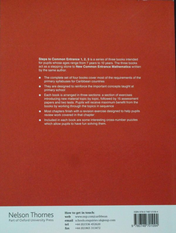 Steps to Common Entrance Mathematics 1 - Image 2