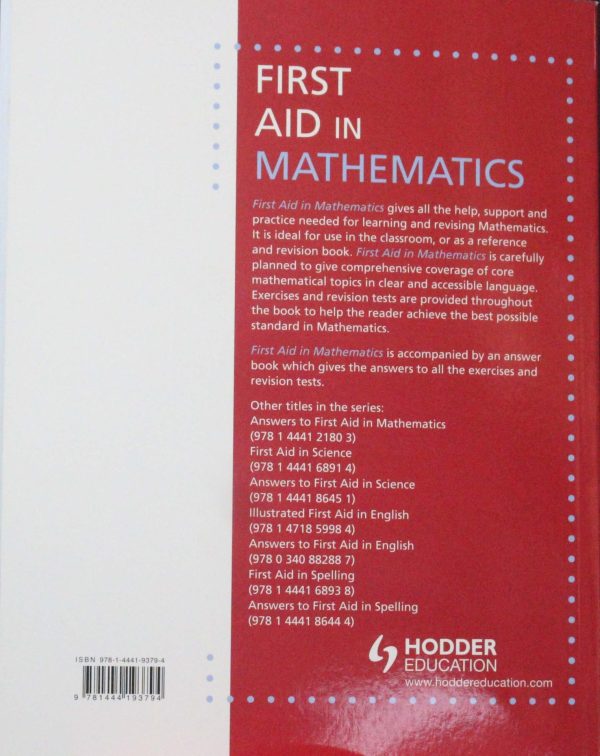 First Aid in Mathematics: Colour Edition - Image 2