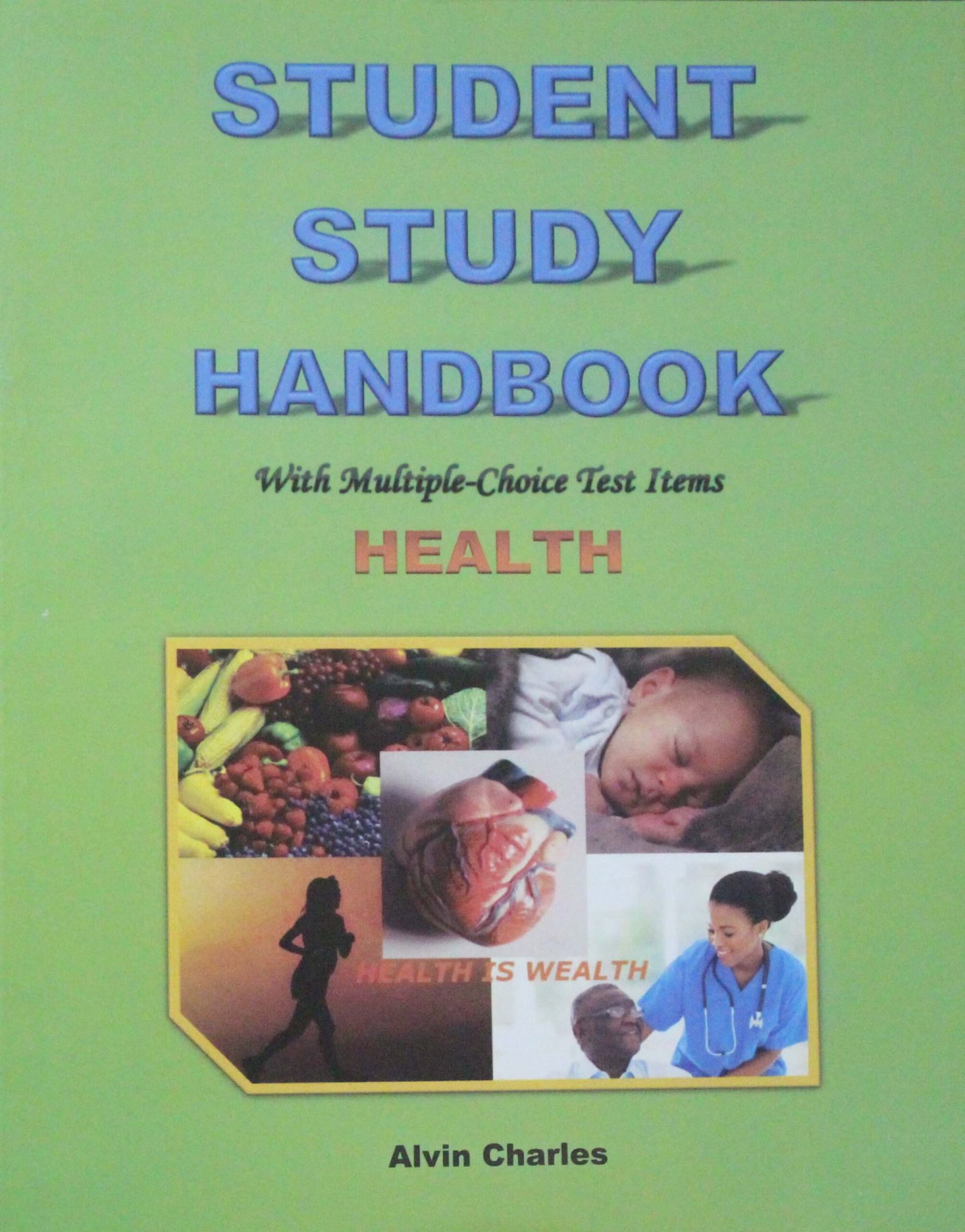 Student handbook with multiple choice Test Items Health Student Study Handbook Health - Image 1