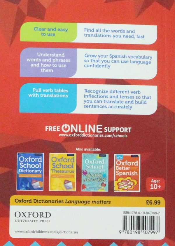 Oxford School Spanish Dictionary - Image 2