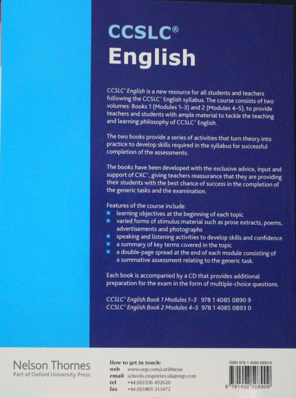 Ccslc English Book 1 M 1-3 - Image 2