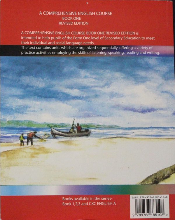 A Comprehensive English Course book 1 Revised Edition - Back Cover A Comprehensive English Course Book 1 - Image 2